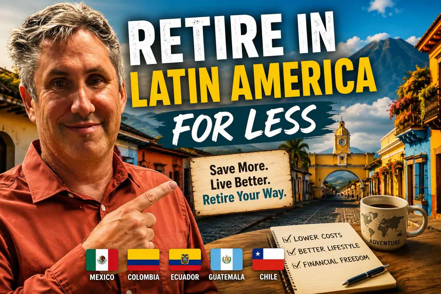 5 Latin American Cities Where Retirees Can Live for Less
